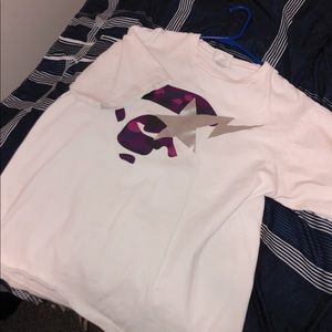 Bape Medium White Tee